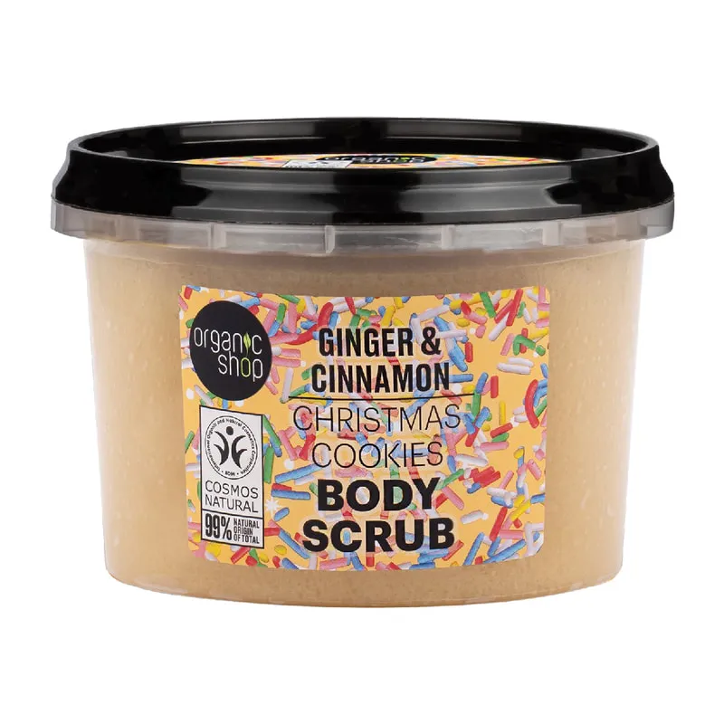 Body Scrub Christmas Cookies Ginger & Cinammon