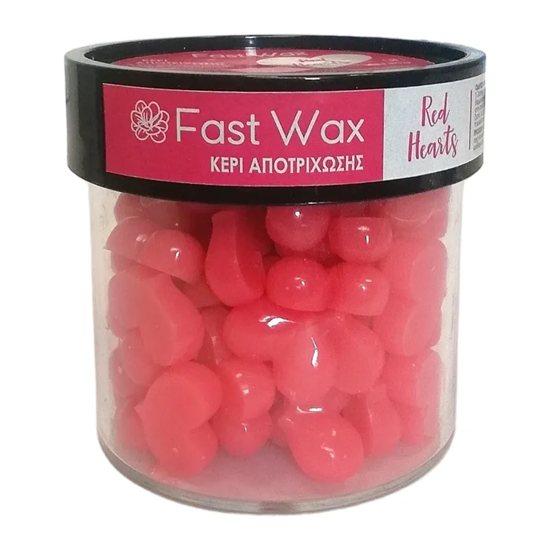 Body Waxing Red Hearts Fast Wax
