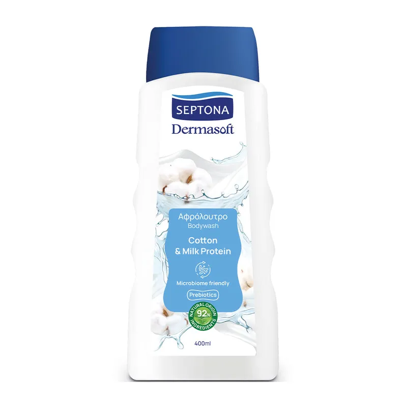 Bodywash Dermasoft Cotton & Milk protein