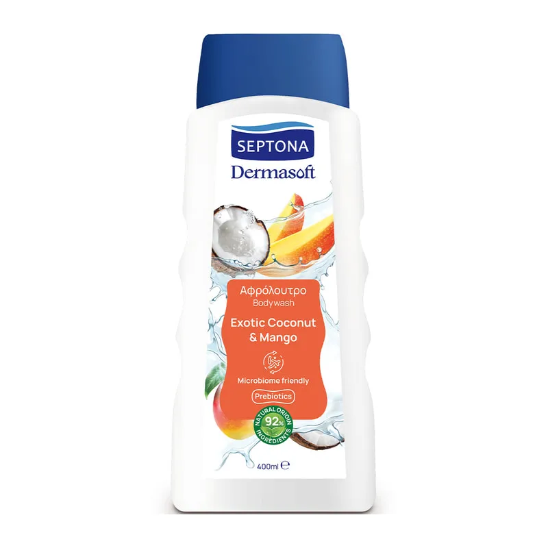Bodywash Dermasoft Exotic Coconut & Mango