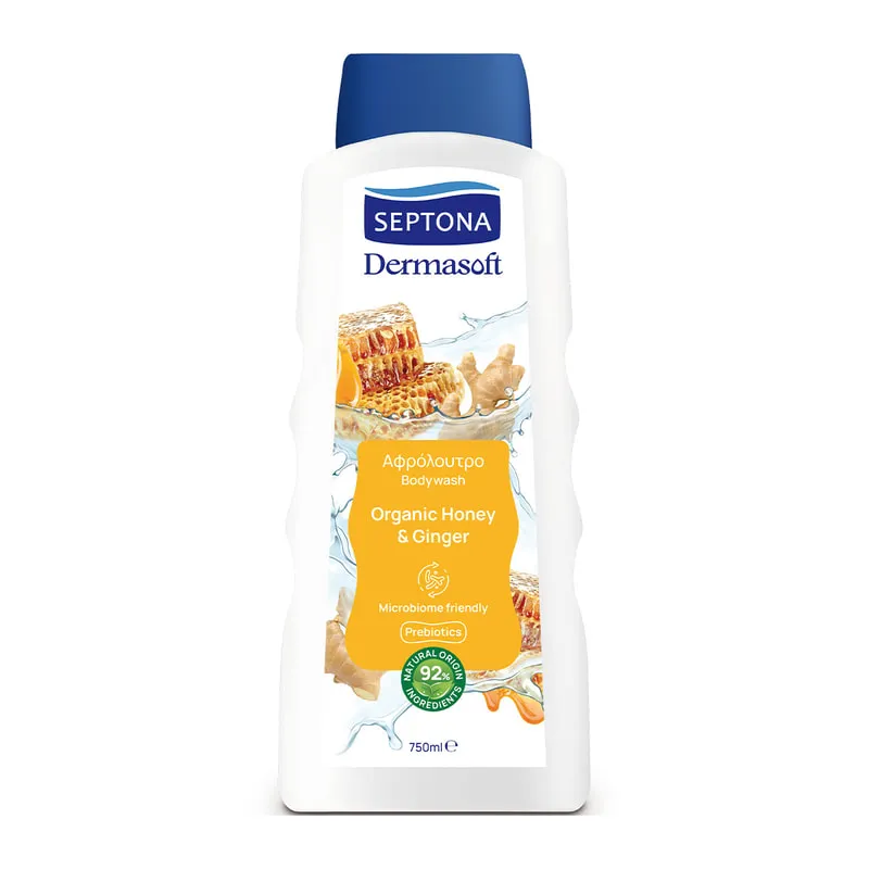 Bodywash Dermasoft Organic Honey & Ginger