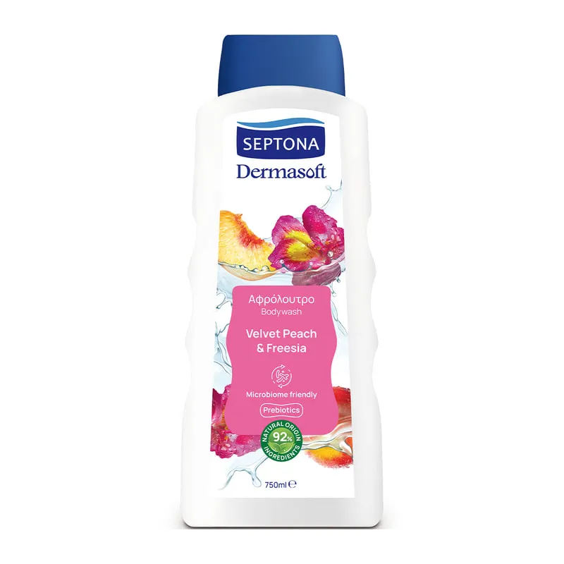 Bodywash Dermasoft Velvet Peach & Freesia