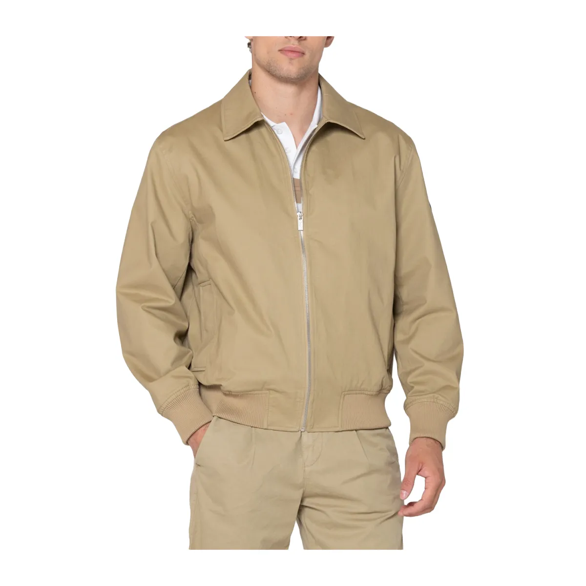 Regular fit bomber jacket