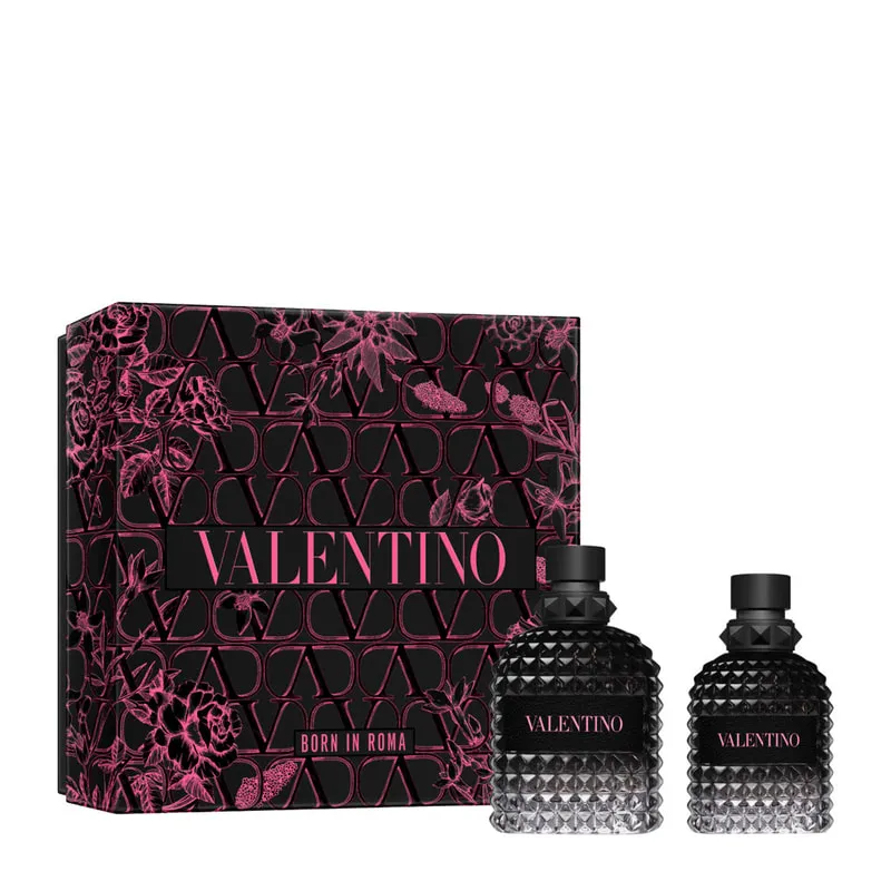 Born in Roma Uomo Eau de Toilette Woody Fragrance Deluxe Spring Gift Set