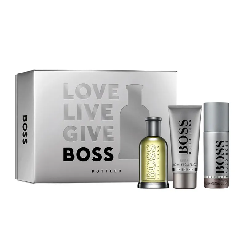 Bottled Eau de Toilette & Shower Gel & Deodorant Spray