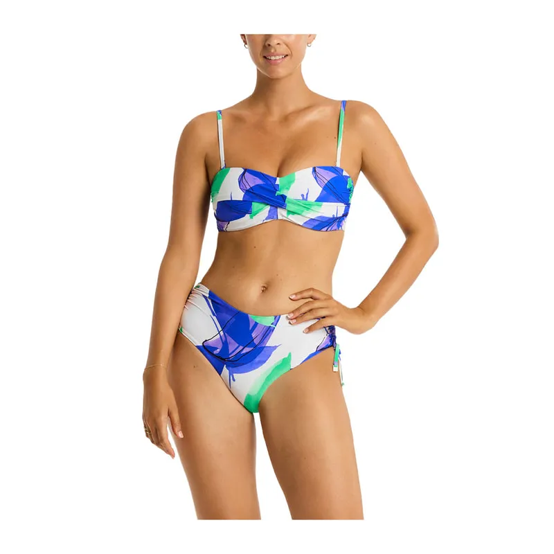 Μπικίνι Bottom Sublime Mid Drawstring Cobalt