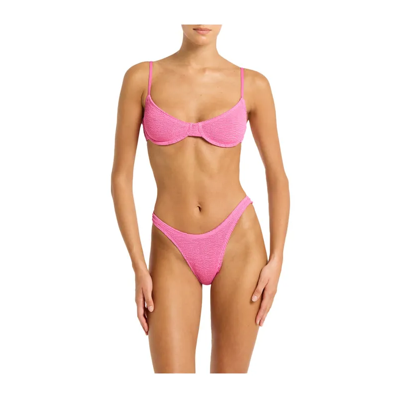 Bikini Bottoms Scene Brief Candy Pink Recycled
