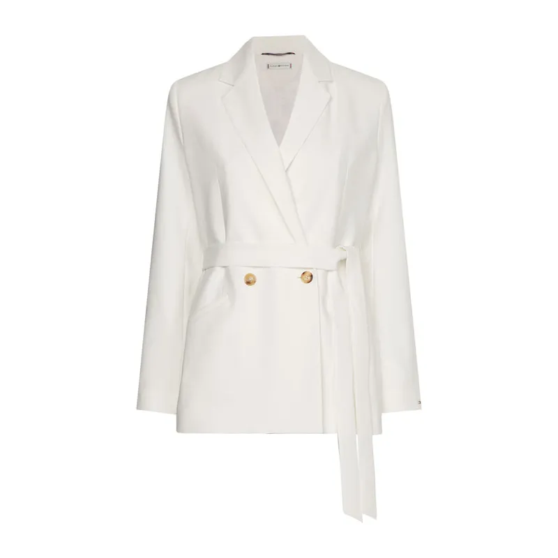 Boyfriend blazer with belt