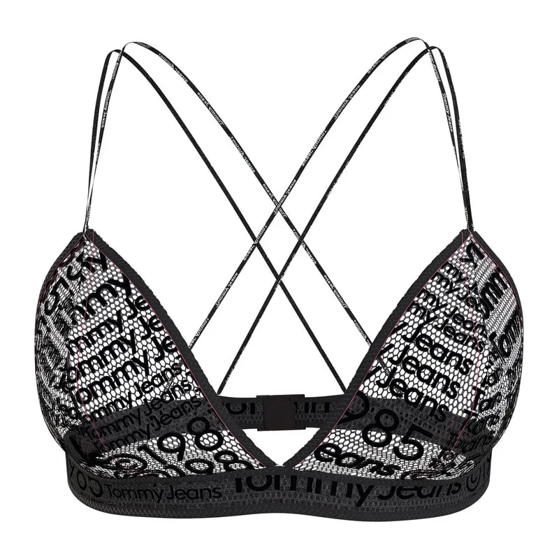 Unlined triangle bralette