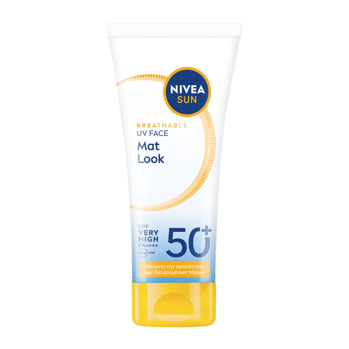Breathable UV Face Sunscreen Mat - Look Cream SPF50+