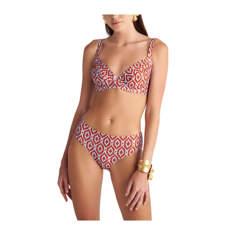 Bronze Aztec hipster bikini slip