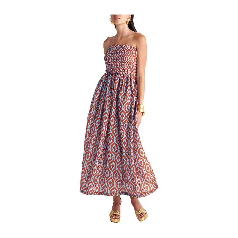 Bronze Aztec dress
