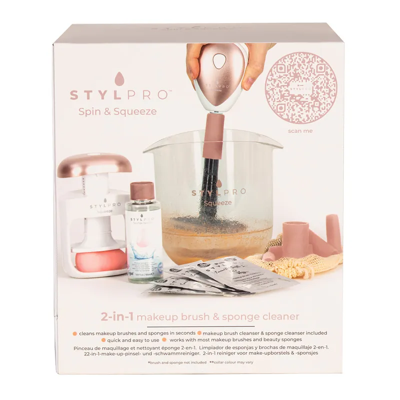 Brush And Sponge Cleaner (Spin & Squeeze)