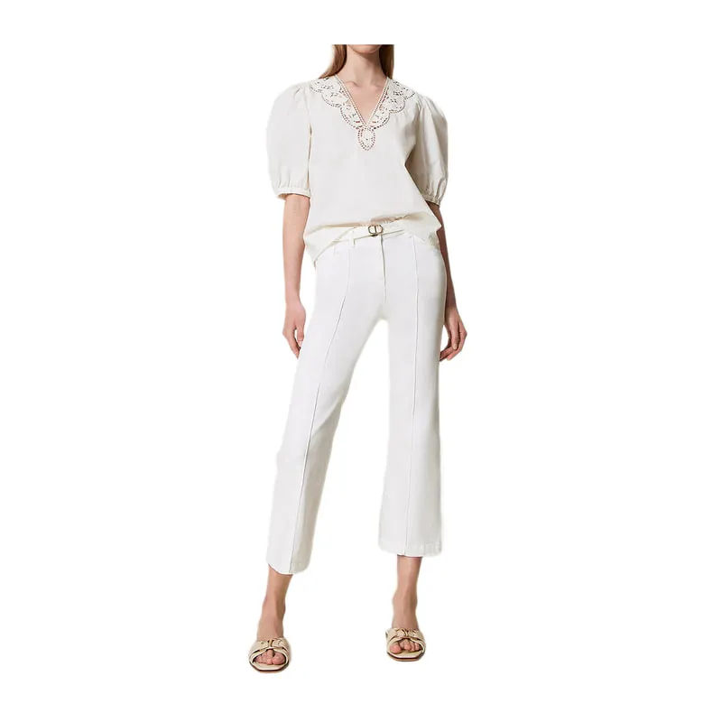 Bull cropped pants