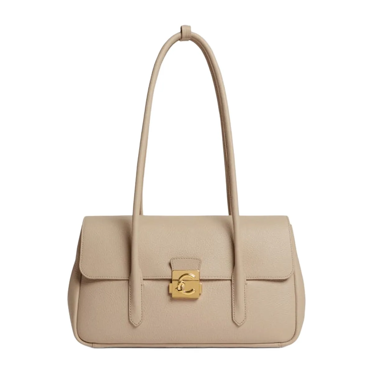 C-Me Lock large shoulder bag