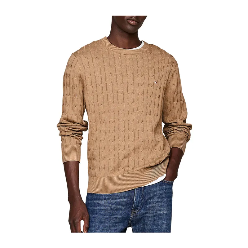 Cable knit sweater