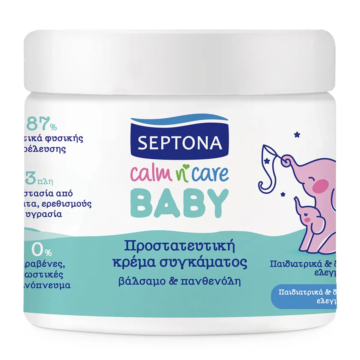 Calm n' Care Baby Protective Cream for Diaper Rash Balm & Panthenol