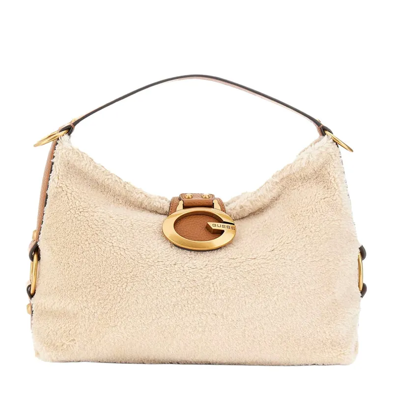 Camden fur shoulder bag