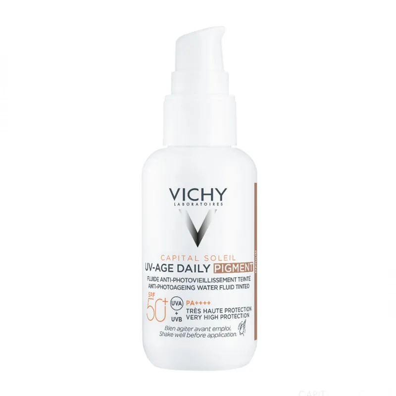 Capital Soleil Uv-Age Sunscreen against Photo-Aging with Medium Color Spf50+