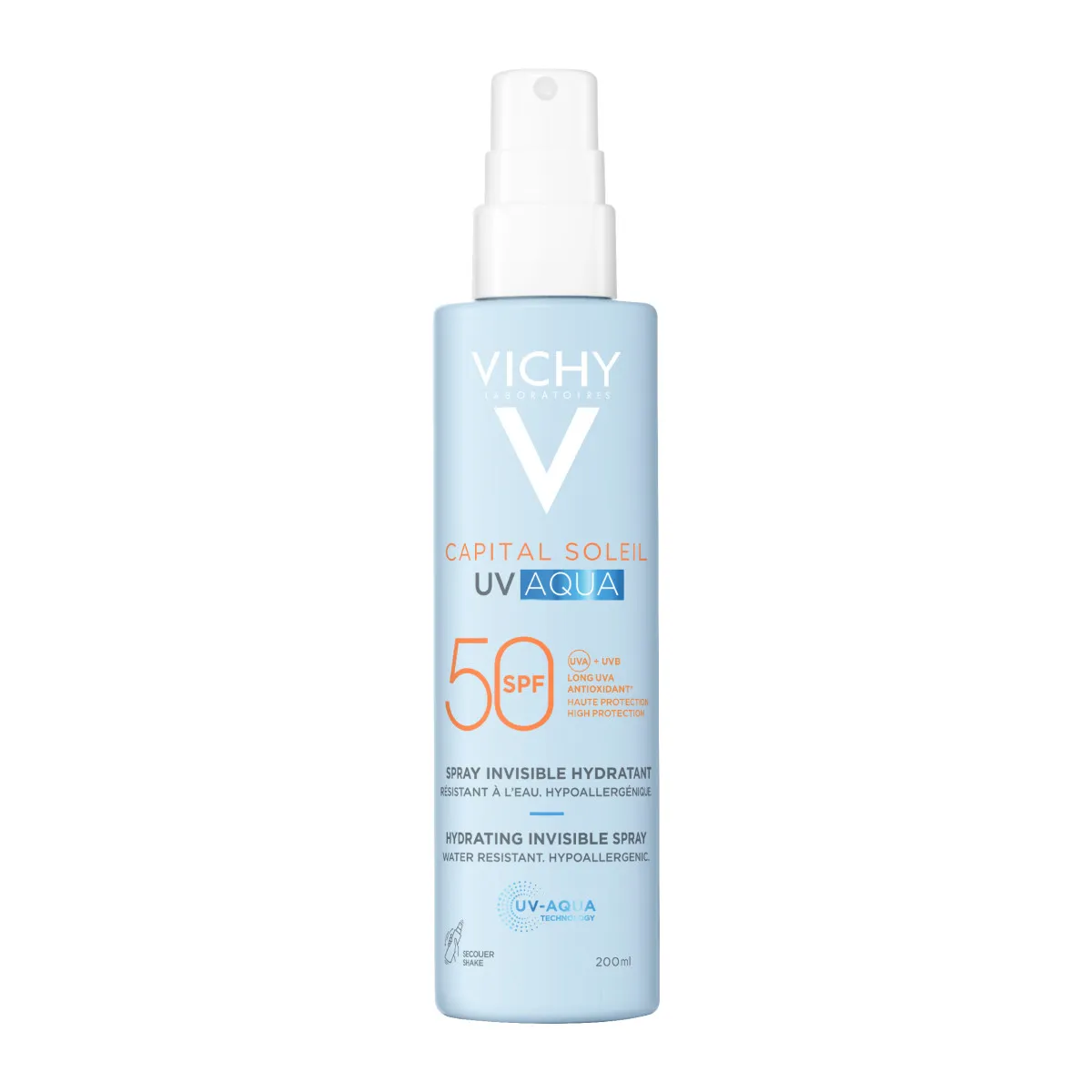 Capital Soleil Uv-Aqua Moisturizing Body Lotion Spray Spf 50