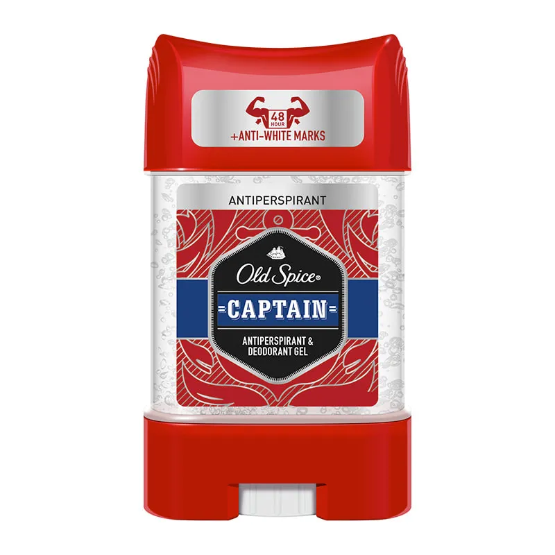 Captain Antiperspirant & Deodorant Gel