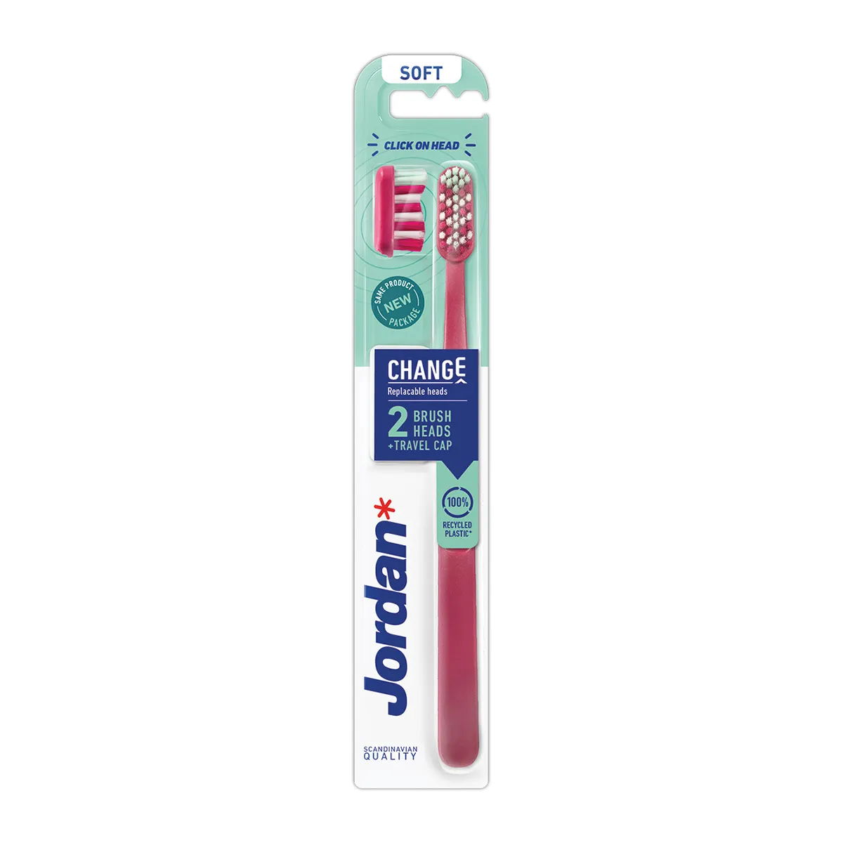 Adult Toothbrush Change Soft 2-Head