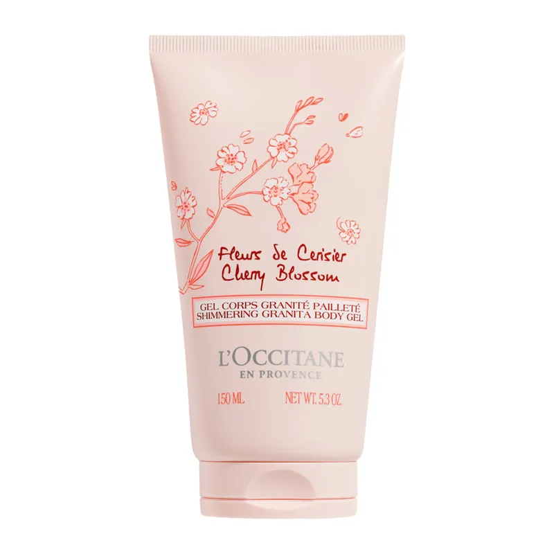 Cherry Blossom Shimmering Granita Body Gel