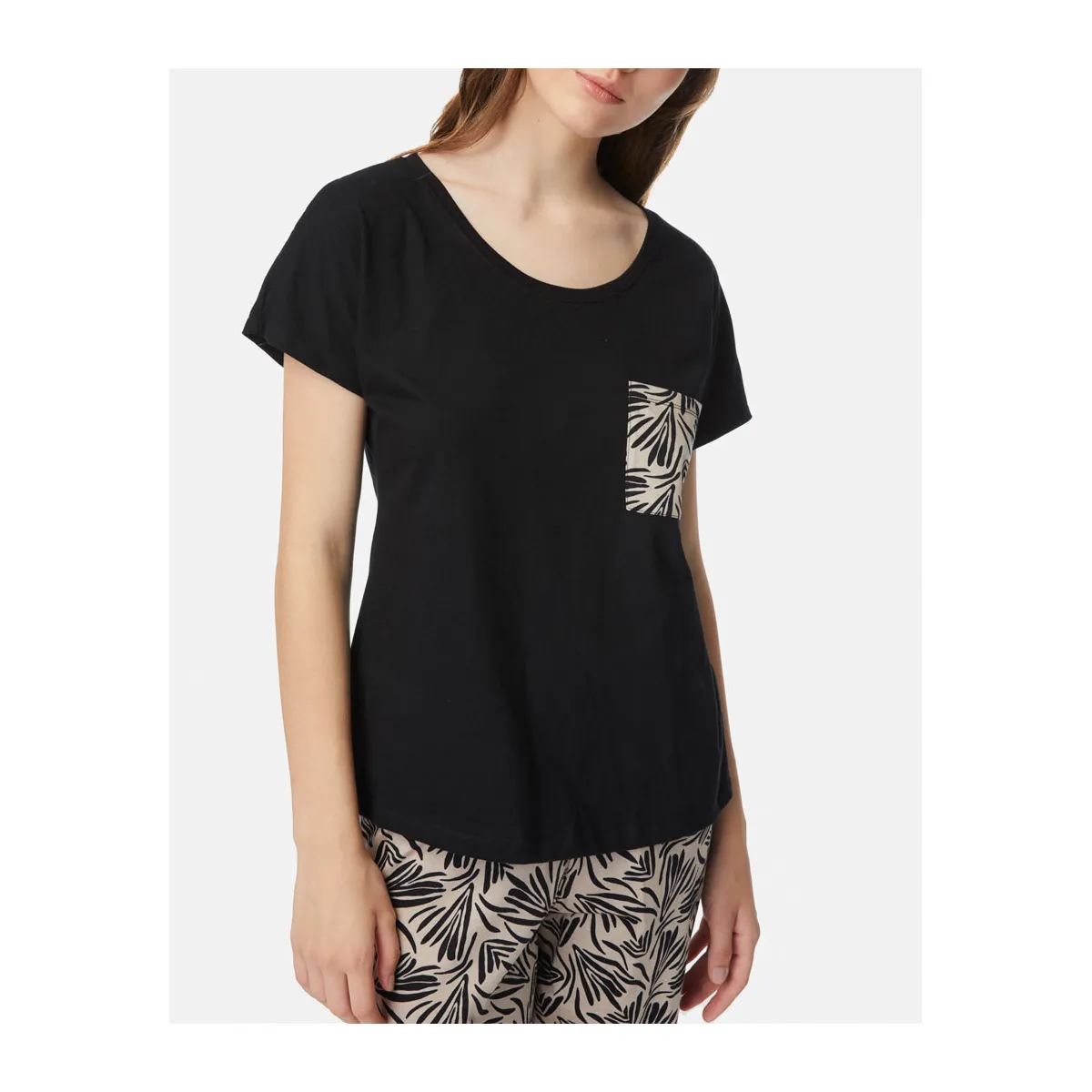 Chino pants short sleeve with pocket pyjama set