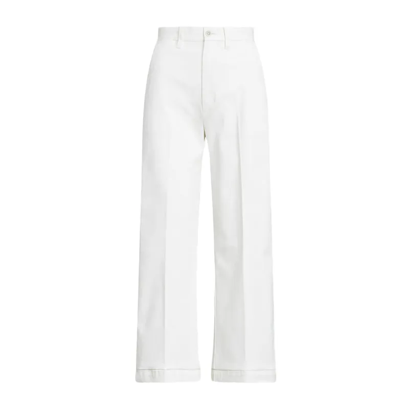 Chino Wide-Leg Trouser
