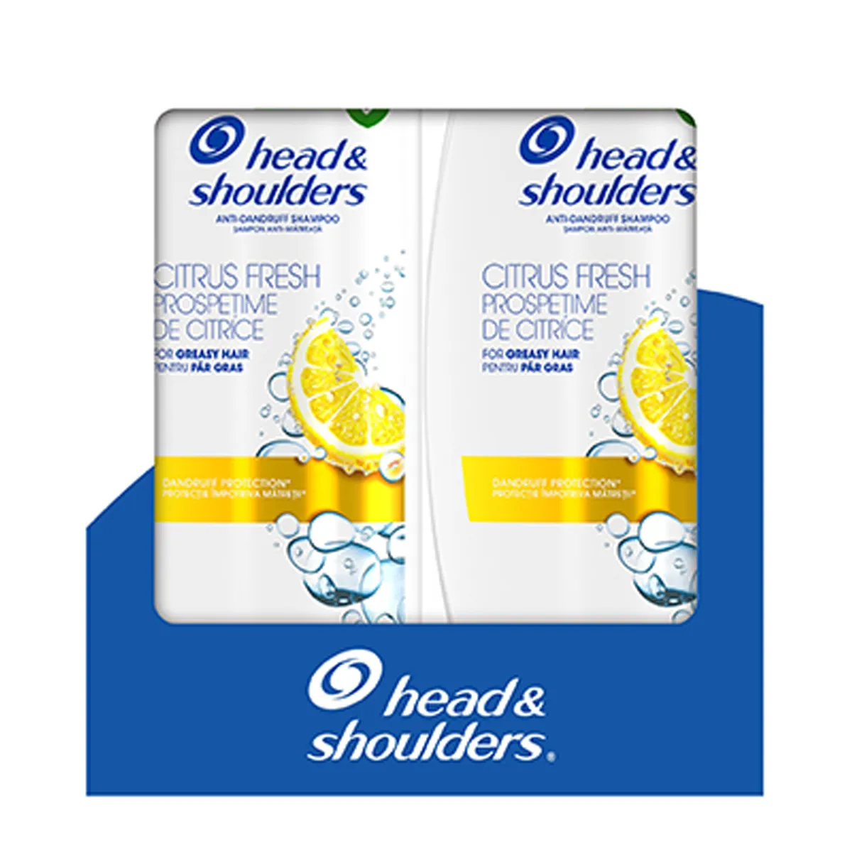 Citrus Fresh Αντιπιτυριδικό Σαμπουάν Για Λιπαρά Μαλλιά Duo Pack