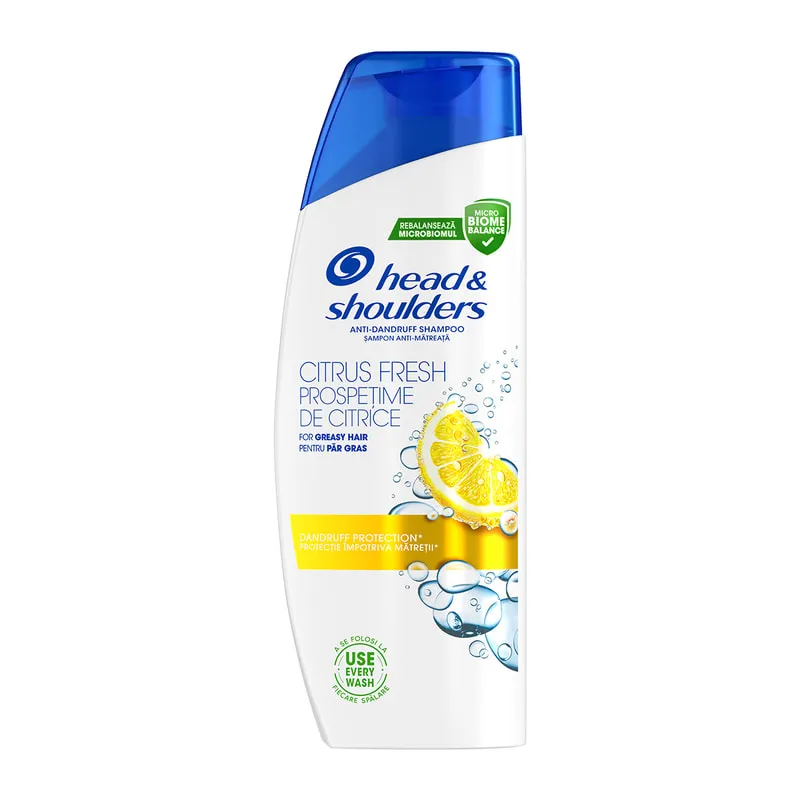 Αντιπιτυριδικό Σαμπουάν Citrus Fresh Για Λιπαρά Μαλλιά