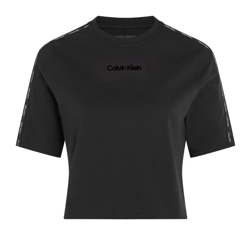 CK Sport cropped gym t-shirt