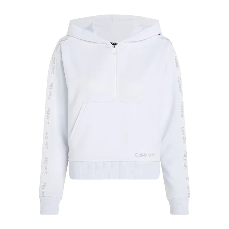 CK Sport cropped french terry hoodie