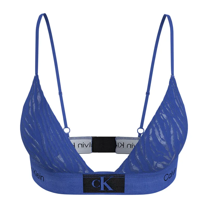 CK96 lace triangle bra