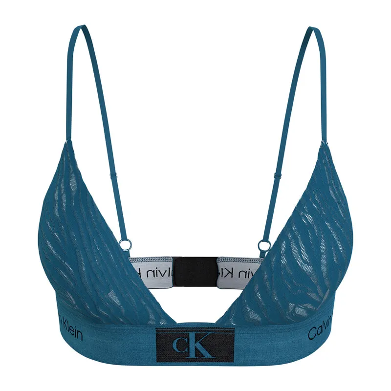 CK96 lace triangle bra