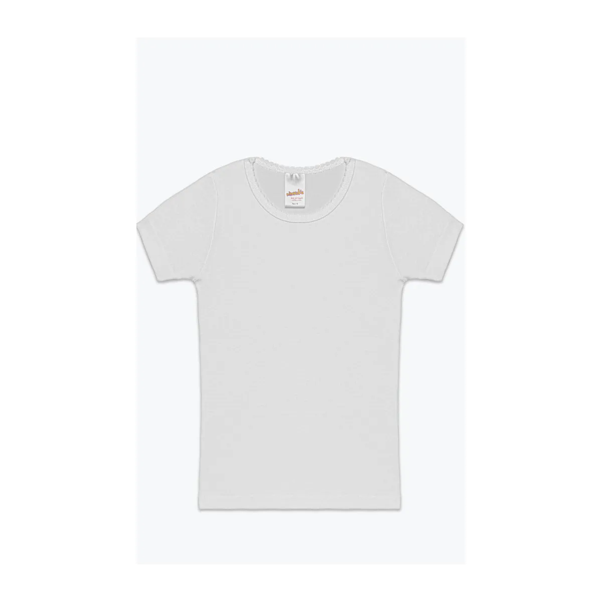 Classic short sleeve girl's vest