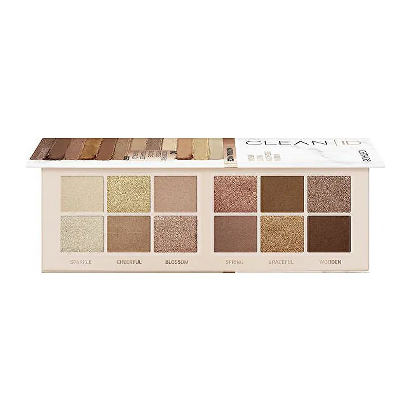 Clean ID Mineral Eyeshadow Palette Vegan Natural Nude
