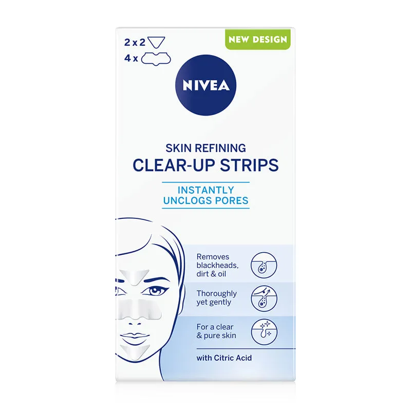 Clear Up Strips για Μύτη & Μέτωπο-Πηγούνι