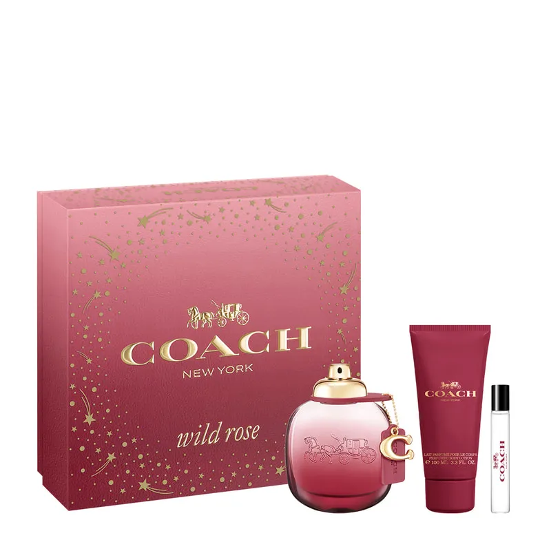 Coach Wild Rose Eau De Parfum Set