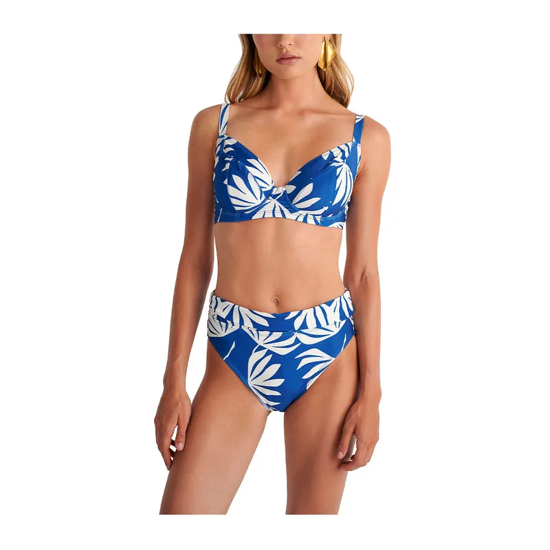 Coco Leaf triangle bikini top