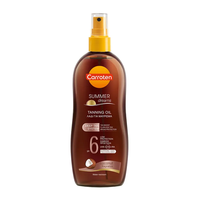 Coconut Dreams Tanning Oil SPF 6
