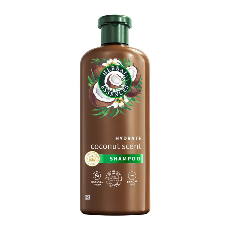 Coconut Scent Hydrate Vegan Shampoo, For Dry Hair, Silicone Free