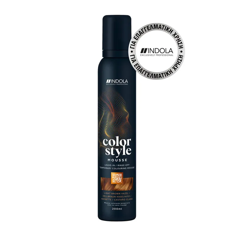 Color Style Mousse Light Brown Hazel