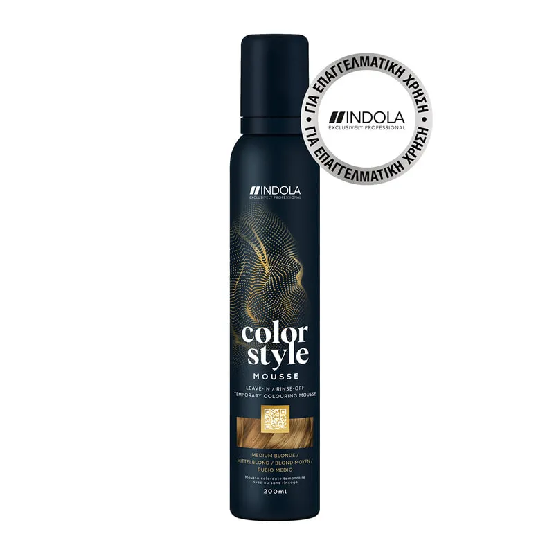 Color Style Mousse Medium Blonde