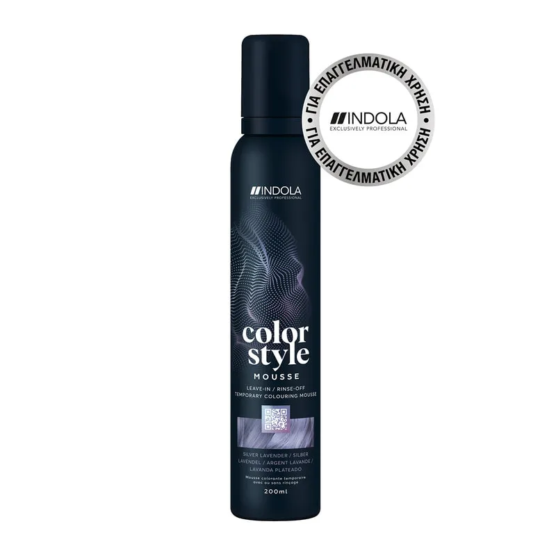 Color Style Mousse Silver Lavender