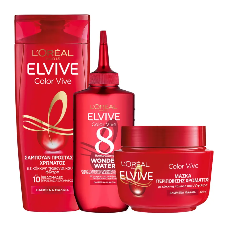 Color Vive Shampoo + Mask + Wonder Water Liquid Conditioner For Colored Hair