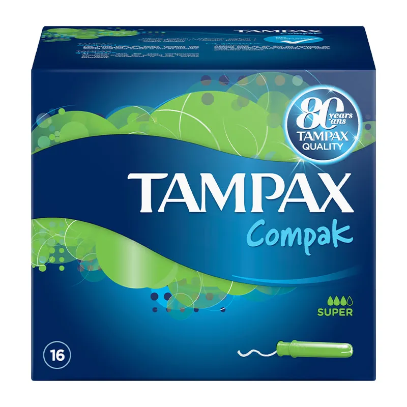 Compak Super Tampons with Applicator