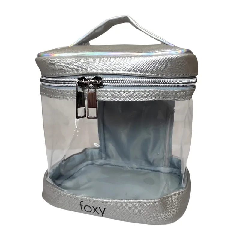 Cosmetic Bag Holo Gray
