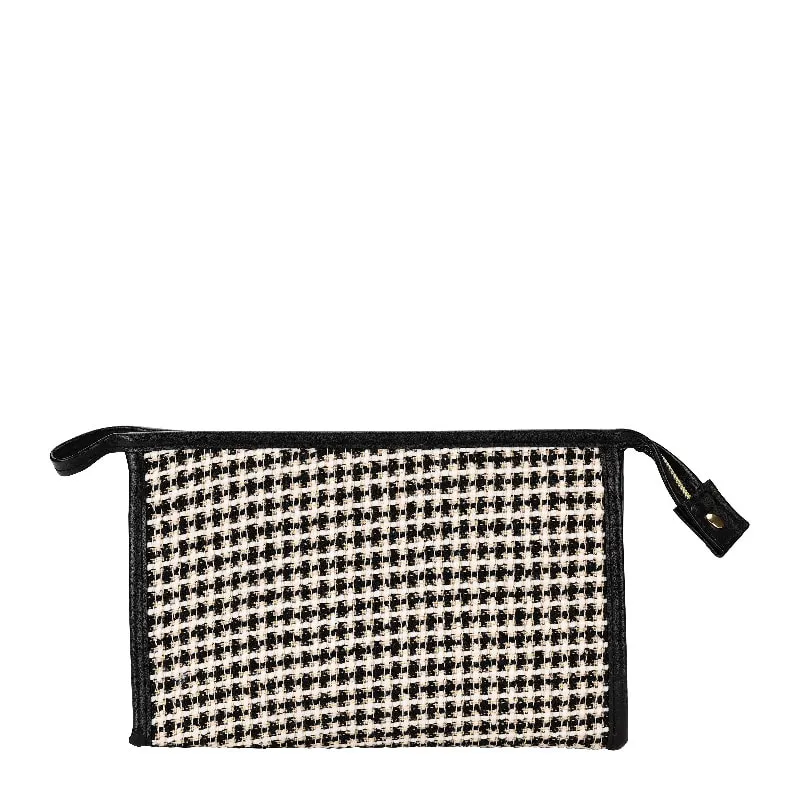 Cosmetic Bag Knitted Black