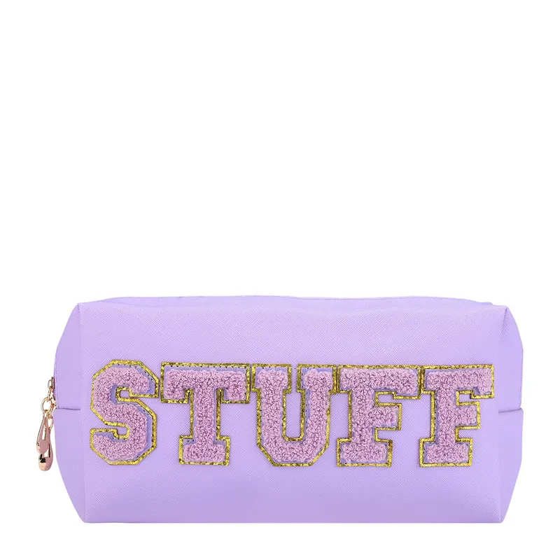 Cosmetic Pouch Stuff Purple